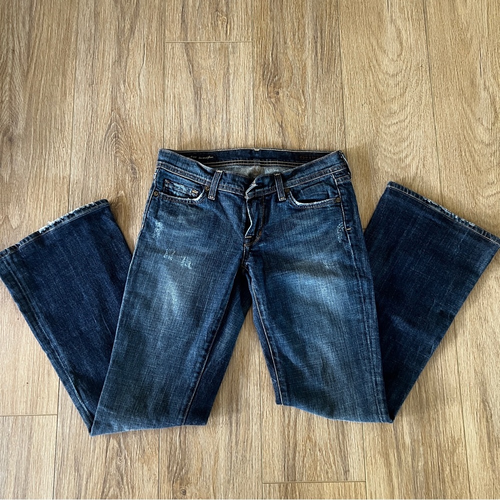 Citizens of Humanity Denim low rise flare Y2K stretch #109 size 27